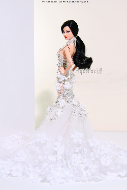 Empress of Golden Blossom Barbie Doll - Indonesia's Supermodel